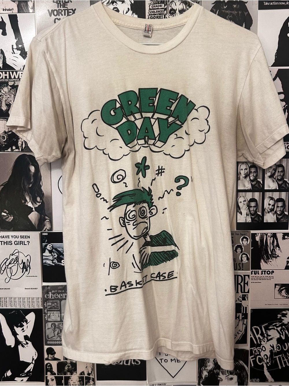 Green Day Basket Case Graphic Band Tee